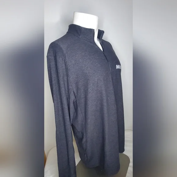 Lululemon Size XL/TG Black/grey JacketTech Half Zip -